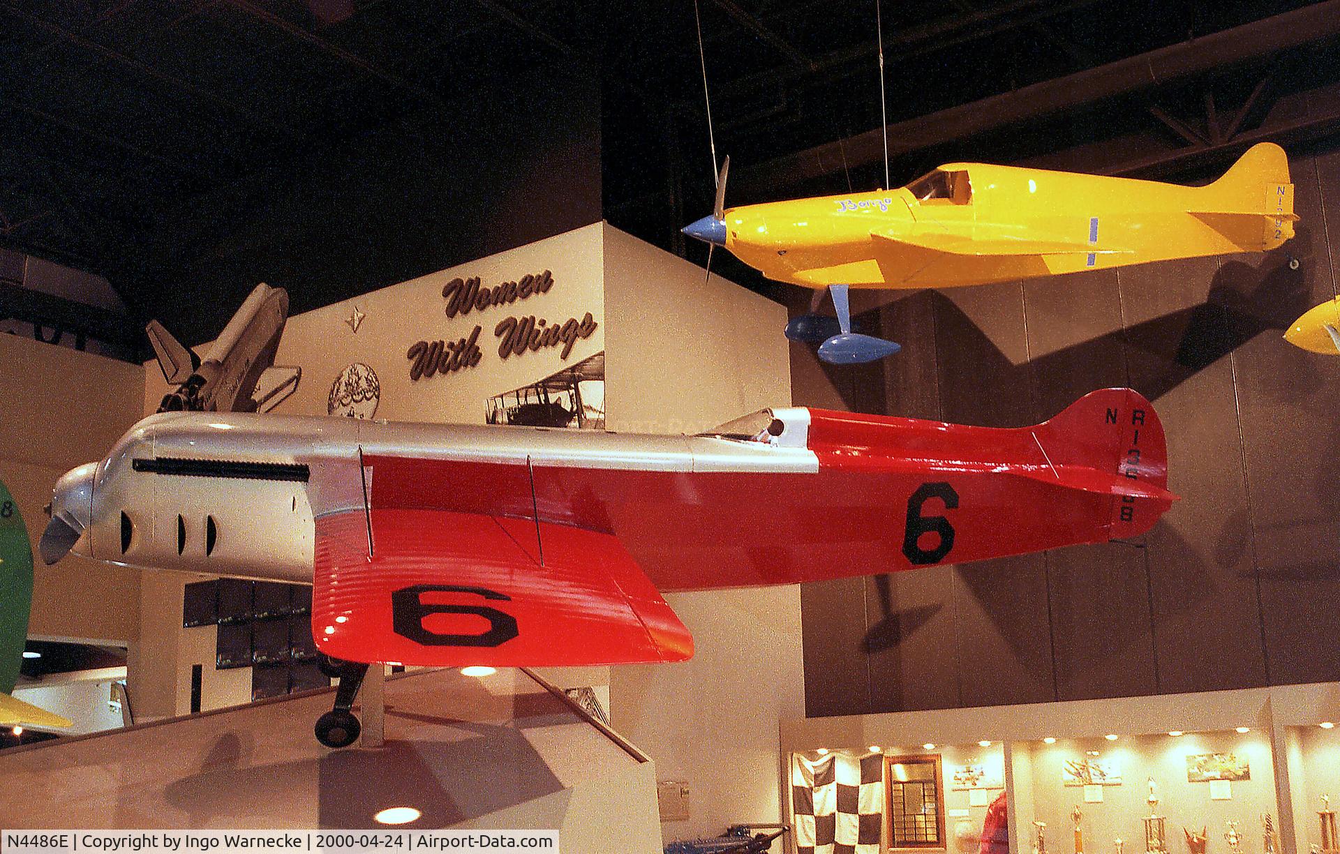 N4486E, Wittman D-12 Bonzo C/N 3, Wittman Midwing Bonzo at the EAA-Museum, Oshkosh WI