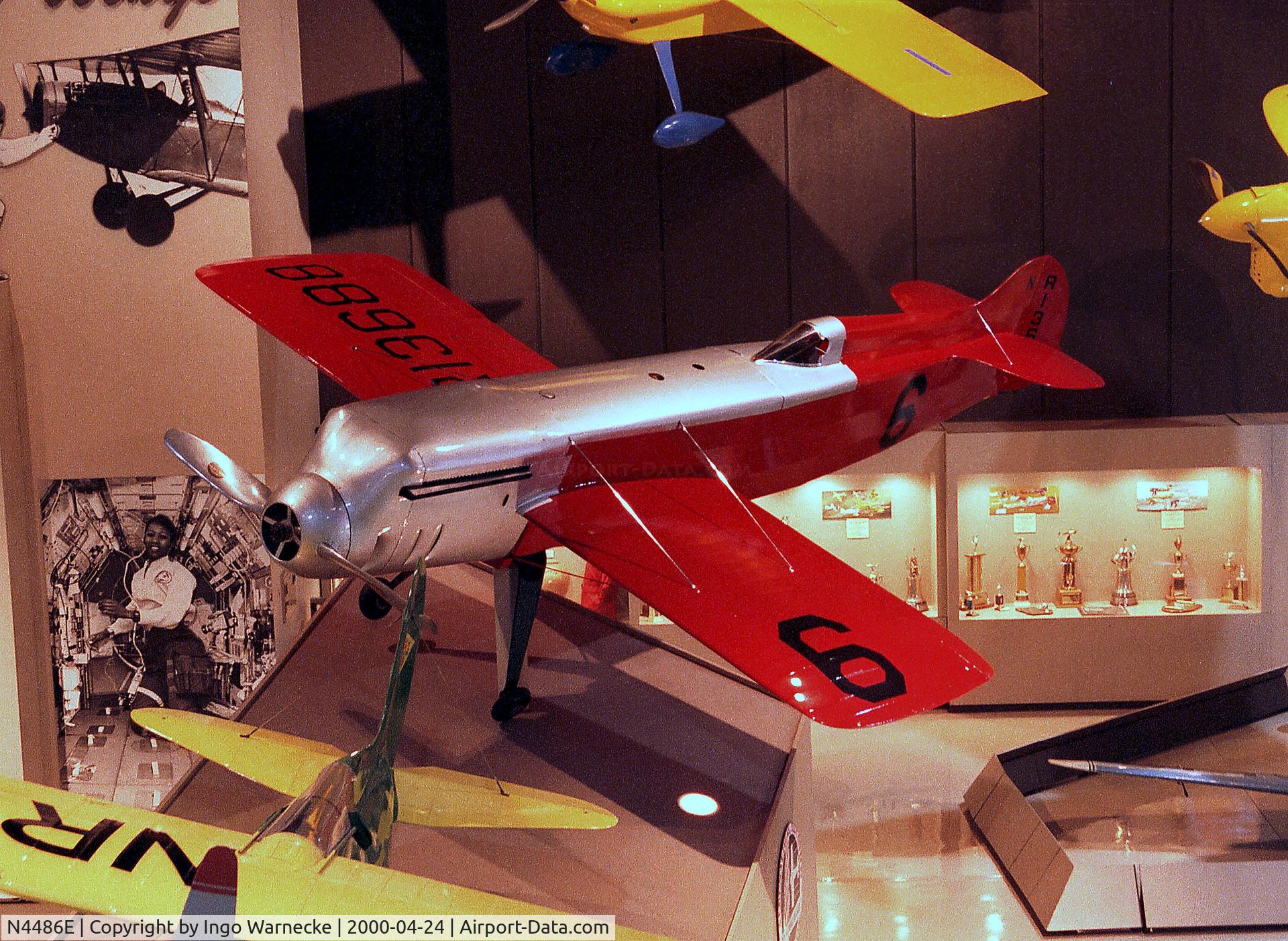 N4486E, Wittman D-12 Bonzo C/N 3, Wittman Midwing Bonzo at the EAA-Museum, Oshkosh WI