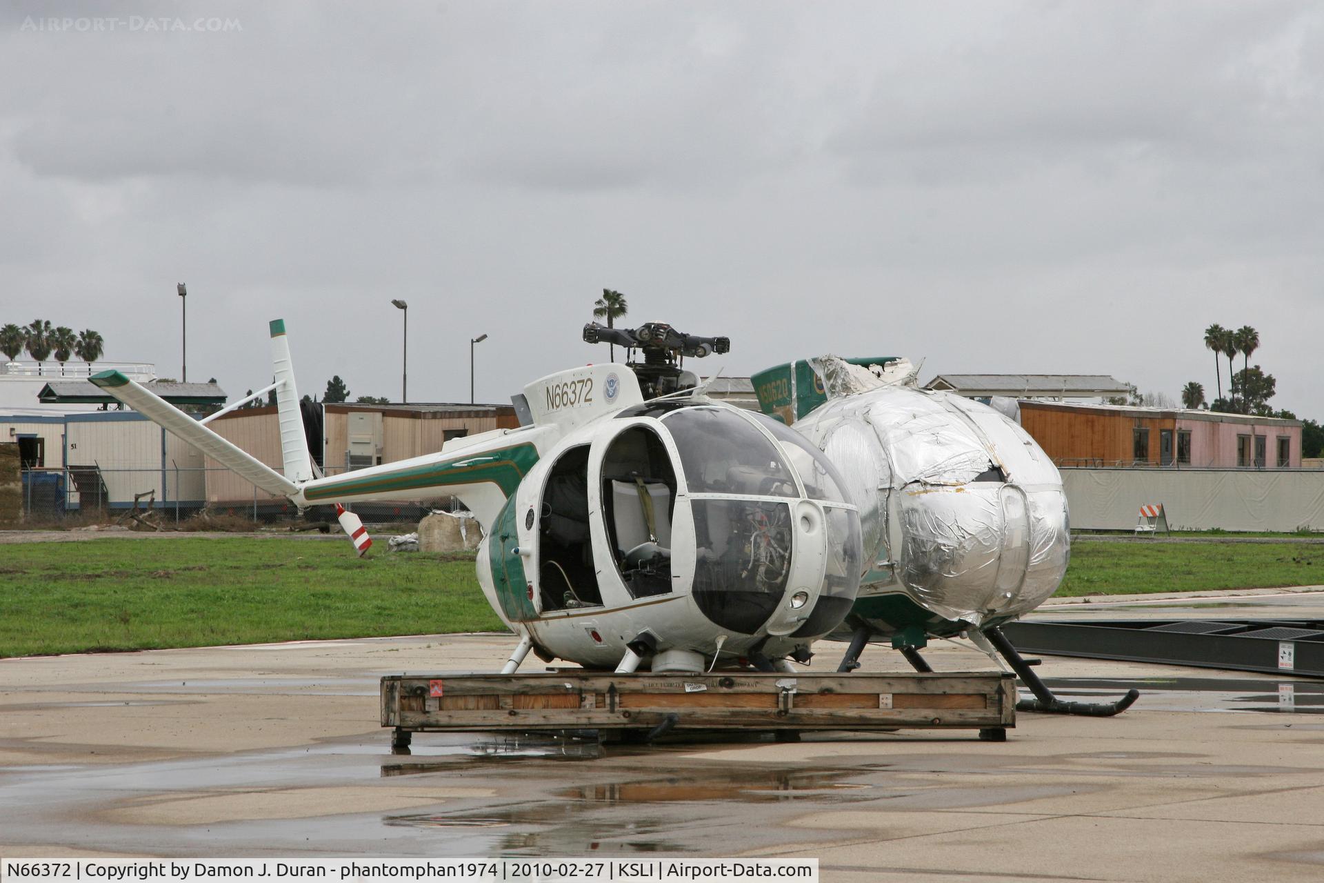 N66372, Hughes OH-6A C/N 6716595, In storage.