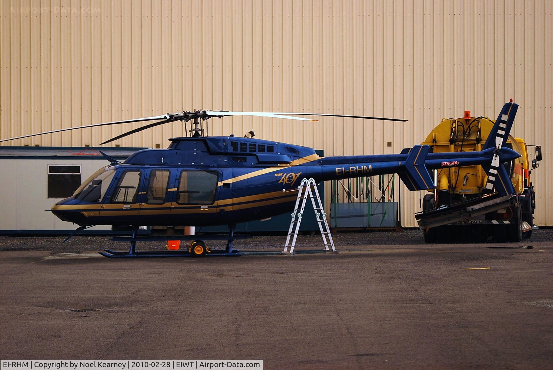 EI-RHM, 1997 Bell 407 C/N 53137, Operated by Eurojet IRL. LTD.