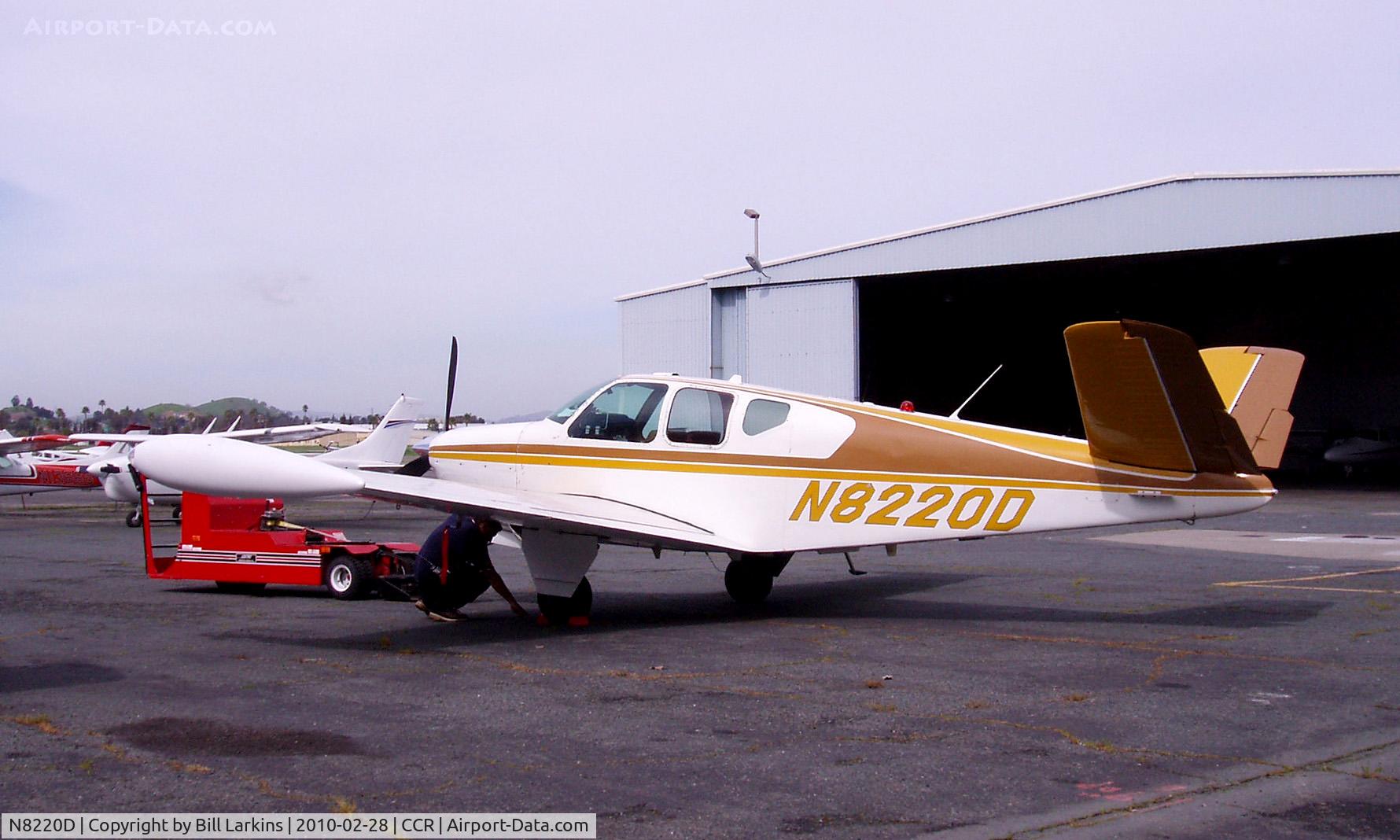 N8220D, 1957 Beech H35 Bonanza C/N D-5310, Resident