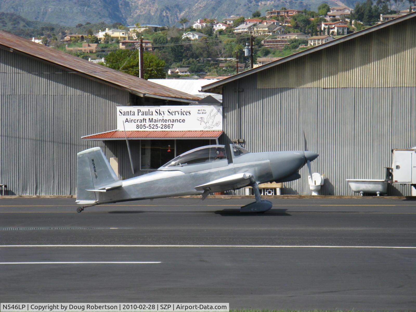 N546LP, Vans RV-8 C/N 82726, 2008 Obrien OBRIEN SPECIAL VAN's RV-8, Lycoming IO-360-EXP 180 Hp, taxi