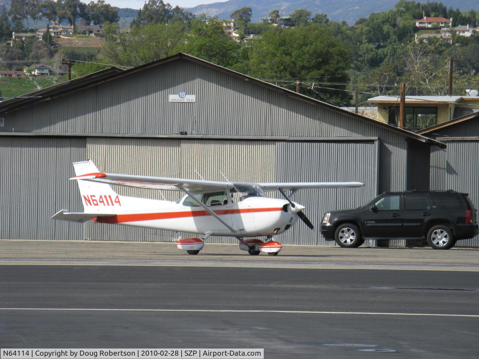N64114, 1975 Cessna 172M C/N 17265030, 1975 Cessna 172M, Lycoming O-320-E2D 150 Hp