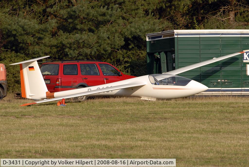 D-3431, Schleicher ASW-20 C/N Not found D-3431, ASW-20C