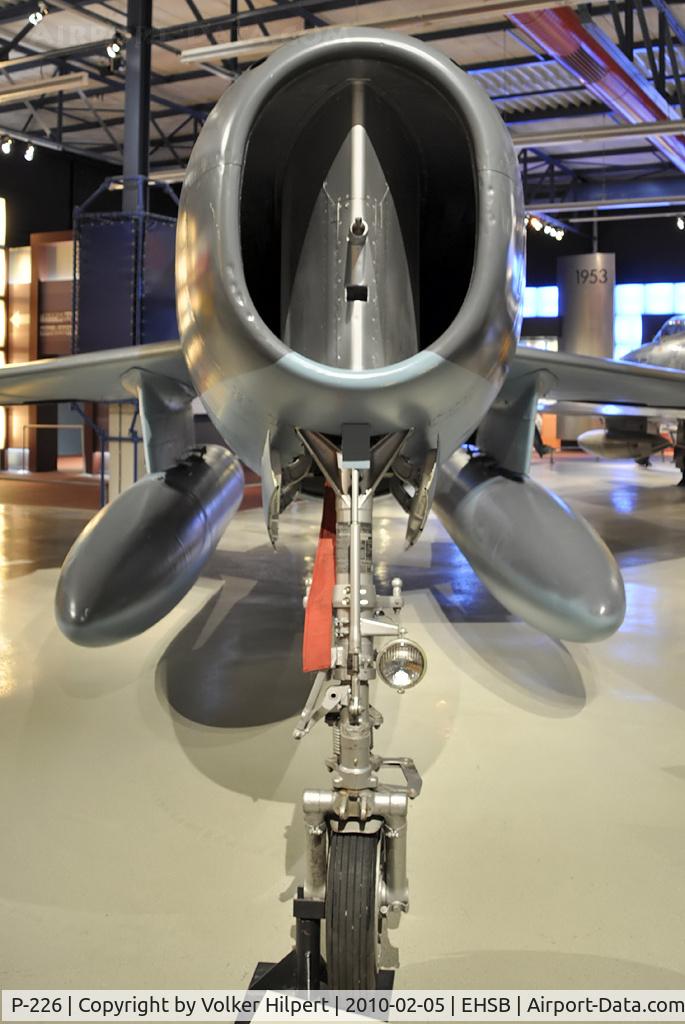 P-226, 1953 Republic F-84F Thunderstreak C/N Not found (53-6612/P-226), F-84F