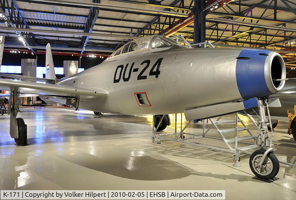 K-171, Republic F-84G Thunderjet C/N 2542-1295B, F-84G