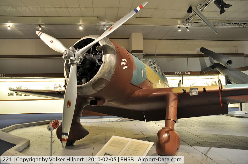 221, Fokker D-XXI (mock-up) C/N Not found 221, white mice white shoe