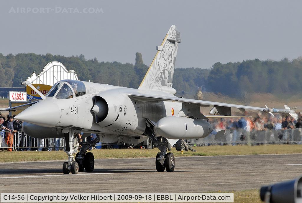 C14-56, Dassault Mirage F.1M C/N 71, at Tiger Meet 2009