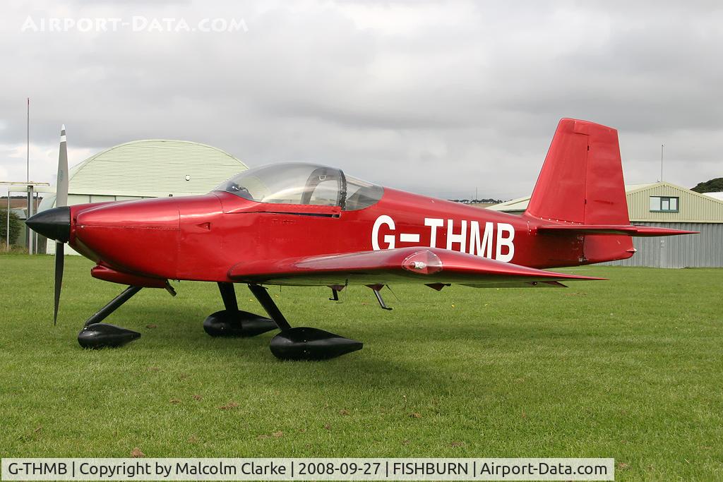 G-THMB, 2007 Vans RV-9A C/N PFA 320-14266, Van's RV-9A at Fishburn Airfield in 2008.