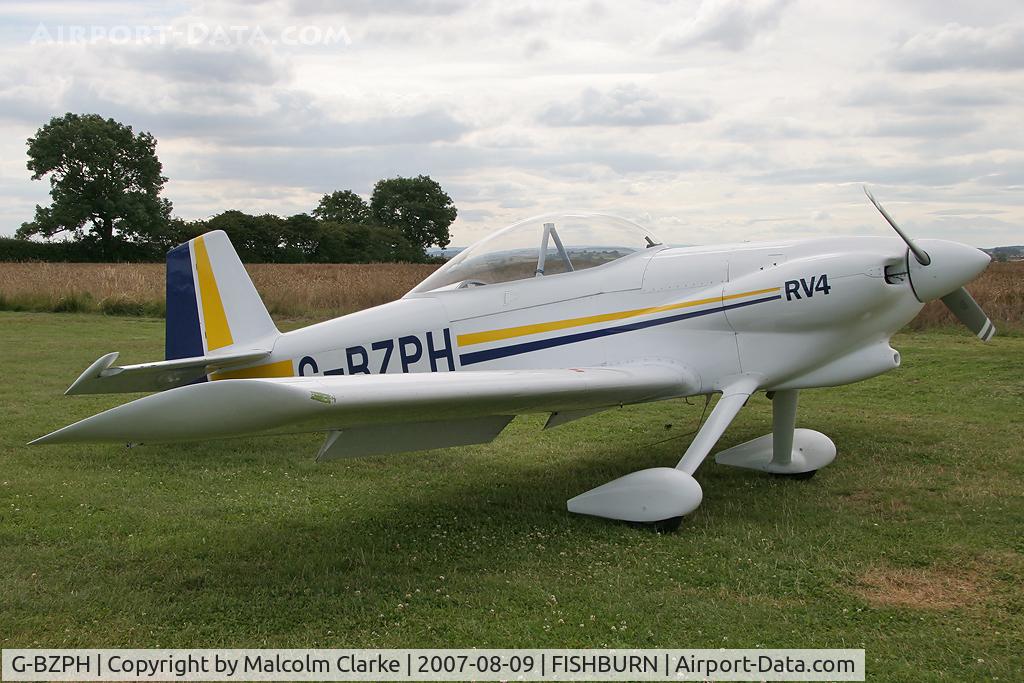 G-BZPH, 2000 Vans RV-4 C/N PFA 181-12867, Van's RV-4 at Fishburn Airfield, UK in 2007.