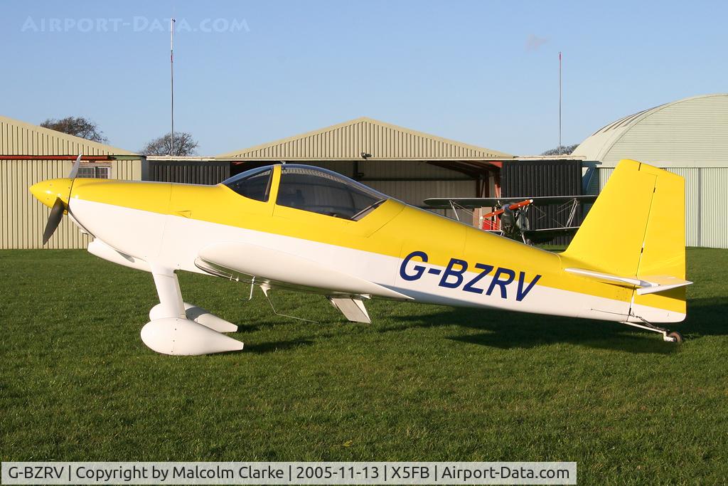 G-BZRV, 2002 Vans RV-6 C/N PFA 181A-13573, Vans RV-6 at Fishburn Airfield in 2005.