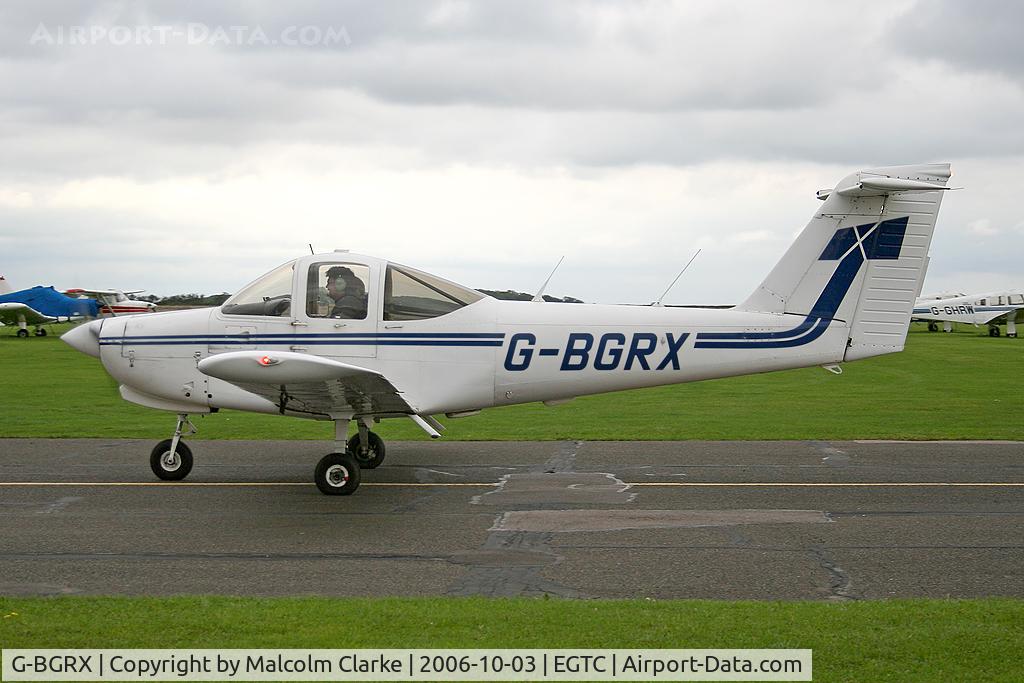 G-BGRX, 1979 Piper PA-38-112 Tomahawk Tomahawk C/N 38-79A0609, Piper PA-38-112 Tomahawk at Cranfield Airport in 2006.