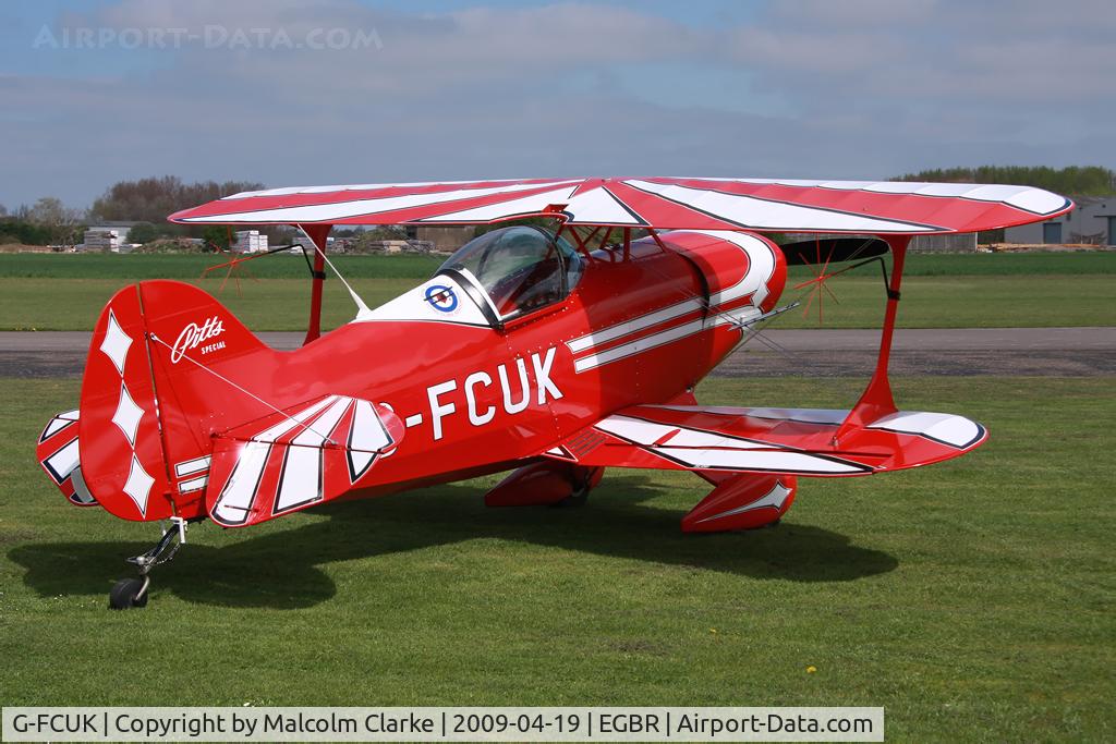 G-FCUK, 1974 Pitts S-1C Special C/N 02 (G-FCUK), Pitts S-1C Special. At the 2009 John McLean Trophy aerobatic competition, Breighton Airfield, UK..
