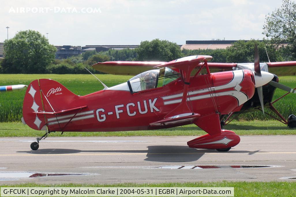 G-FCUK, 1974 Pitts S-1C Special C/N 02 (G-FCUK), Pitts S-1C Special at Breighton Airfield, UK in 2004.