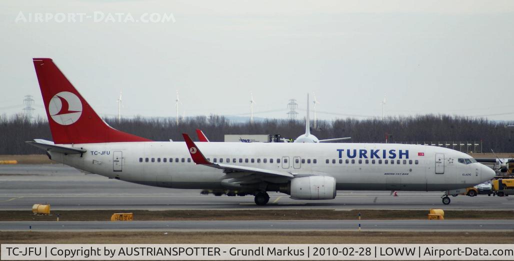 TC-JFU, 1999 Boeing 737-8F2 C/N 29781, Turkish Airlines