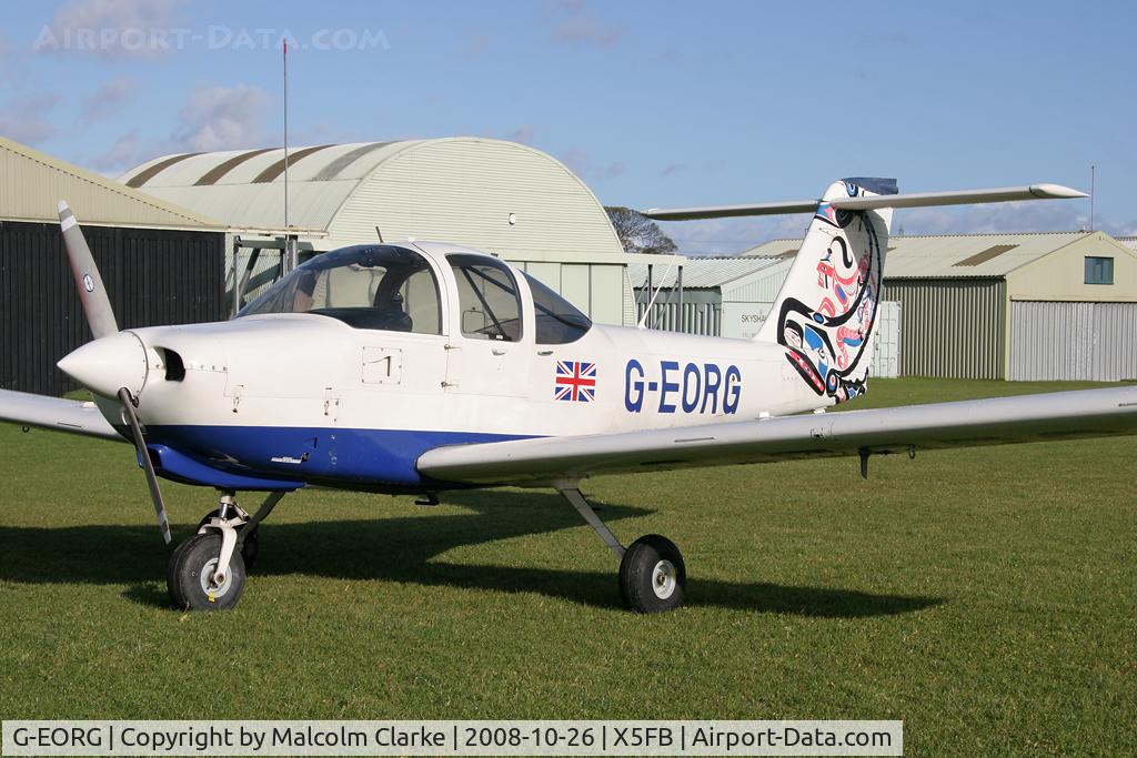 G-EORG, 1978 Piper PA-38-112 Tomahawk Tomahawk C/N 38-78A0427, Piper PA-38-112 Tomahawk at Fishburn Airfield, UK in 2008.