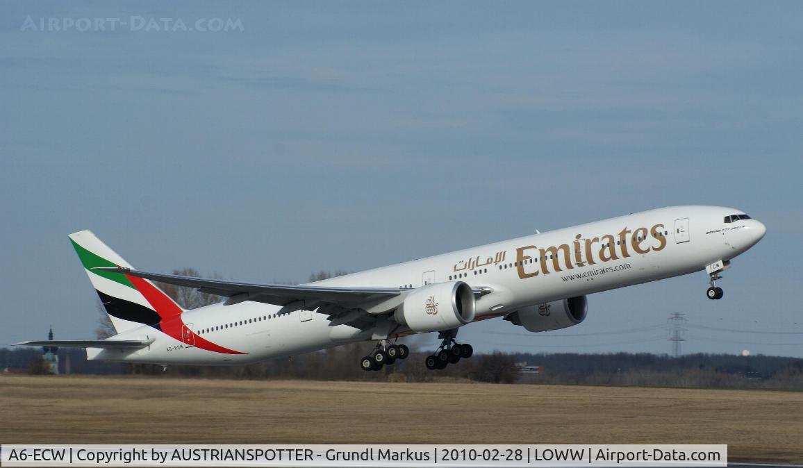 A6-ECW, 2009 Boeing 777-31H/ER C/N 38981, Emirates