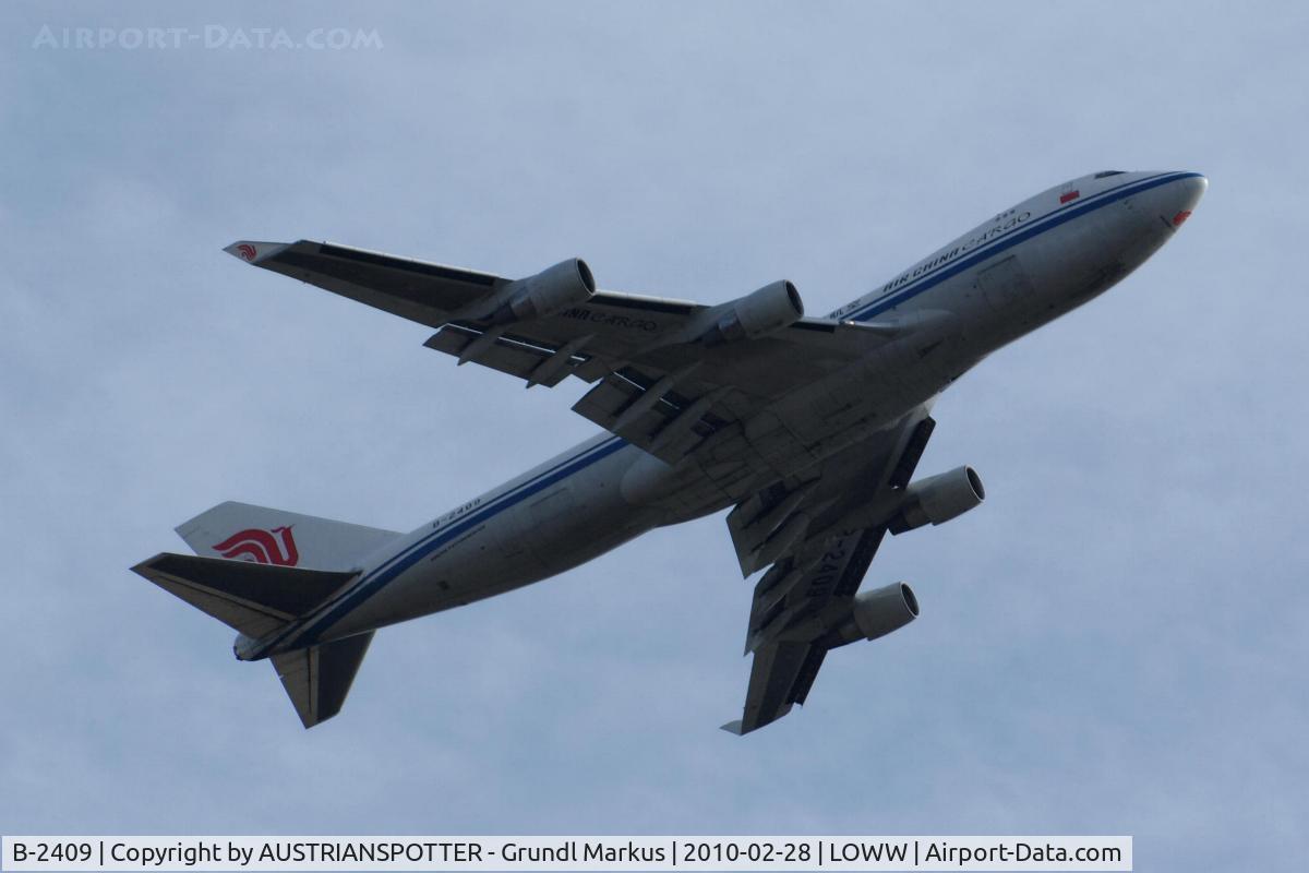 B-2409, Boeing 747-412F/SCD C/N 26560, Air China Cargo
