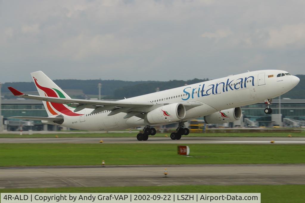 4R-ALD, 1999 Airbus A330-243 C/N 313, Srilankan A330-200