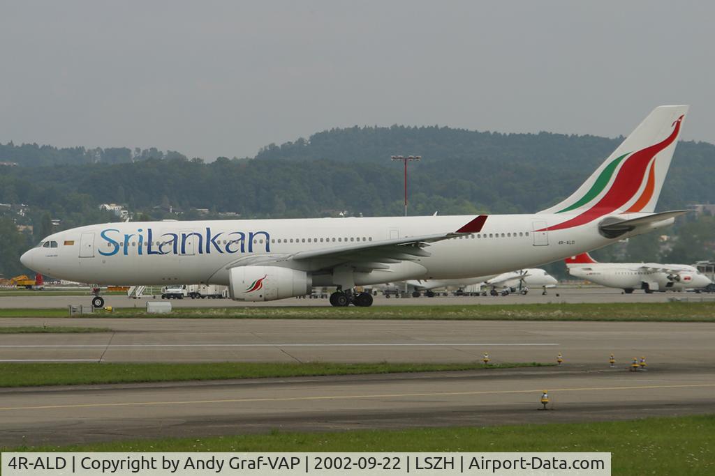 4R-ALD, 1999 Airbus A330-243 C/N 313, SriLankan A330-200