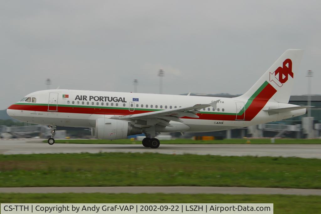 CS-TTH, 1998 Airbus A319-111 C/N 917, TAP A319
