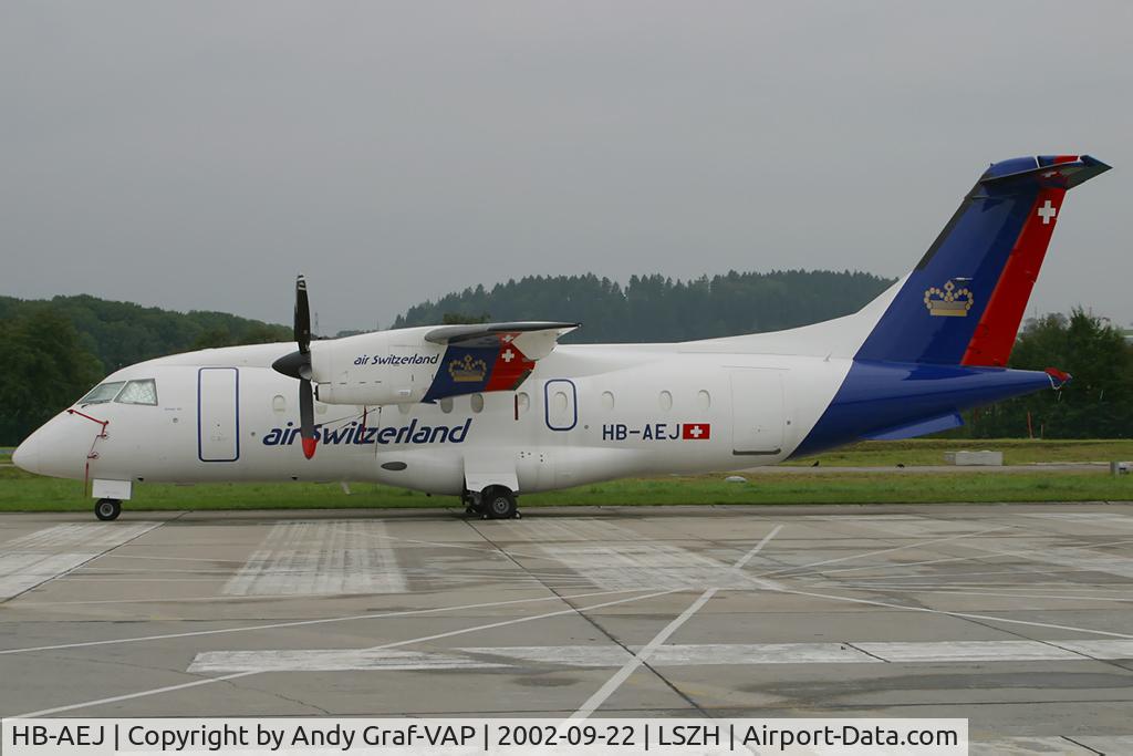 HB-AEJ, 1996 Dornier 328-100 C/N 3077, Air Switzerland Do328