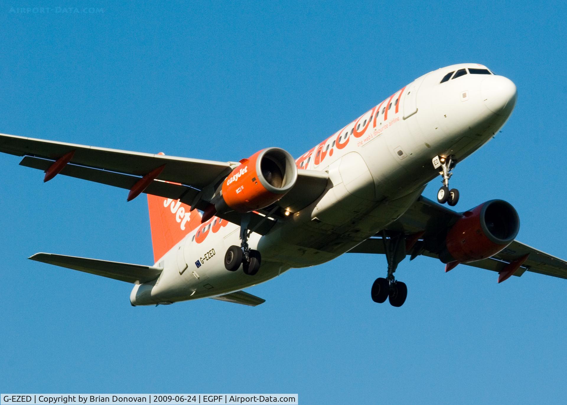 G-EZED, 2004 Airbus A319-111 C/N 2170, EasyJet