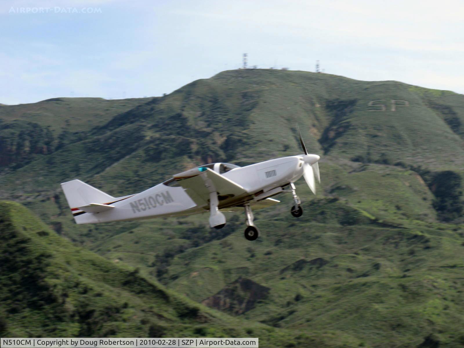 N510CM, 1994 Stoddard-Hamilton Glasair III SH-3R C/N 3117, 1994 Jones  GLASAIR SH-3R, Lycoming IO-540, takeoff climb Rwy 22