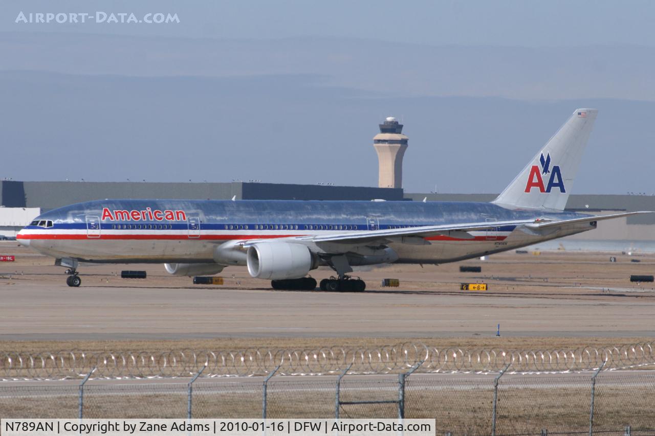 N789AN, 2000 Boeing 777-223 C/N 30252, American Airlines at DFW