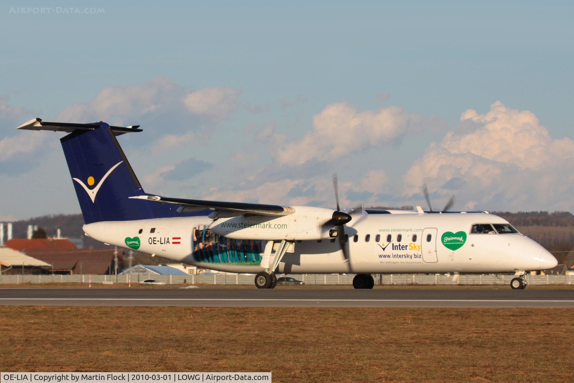 OE-LIA, 1997 De Havilland Canada DHC-8-314 Dash 8 C/N 505, .