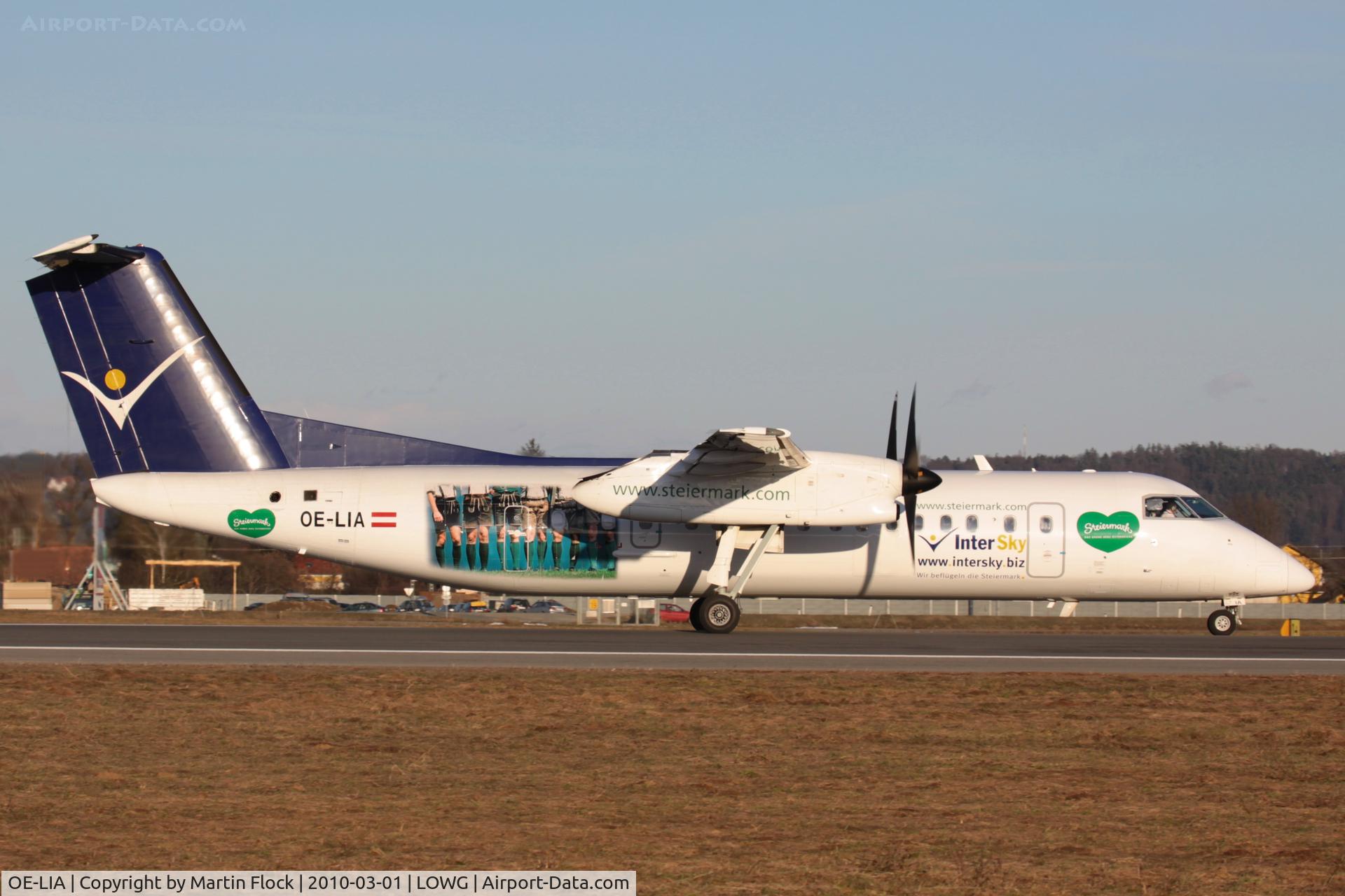 OE-LIA, 1997 De Havilland Canada DHC-8-314 Dash 8 C/N 505, .