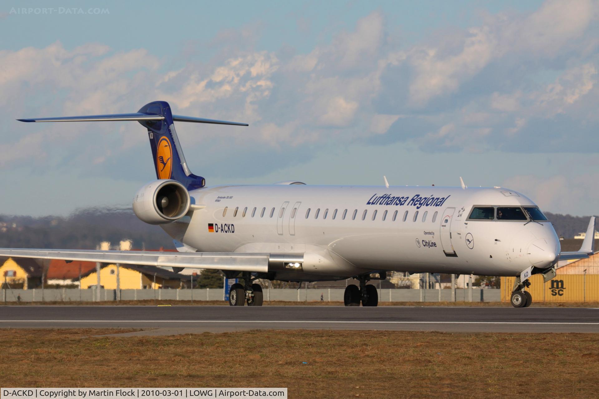 D-ACKD, 2006 Bombardier CRJ-900LR (CL-600-2D24) C/N 15080, .