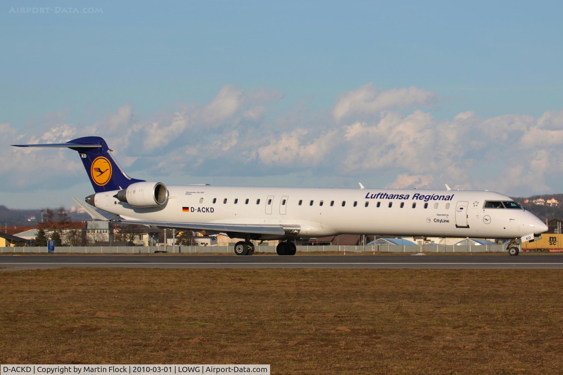 D-ACKD, 2006 Bombardier CRJ-900LR (CL-600-2D24) C/N 15080, .