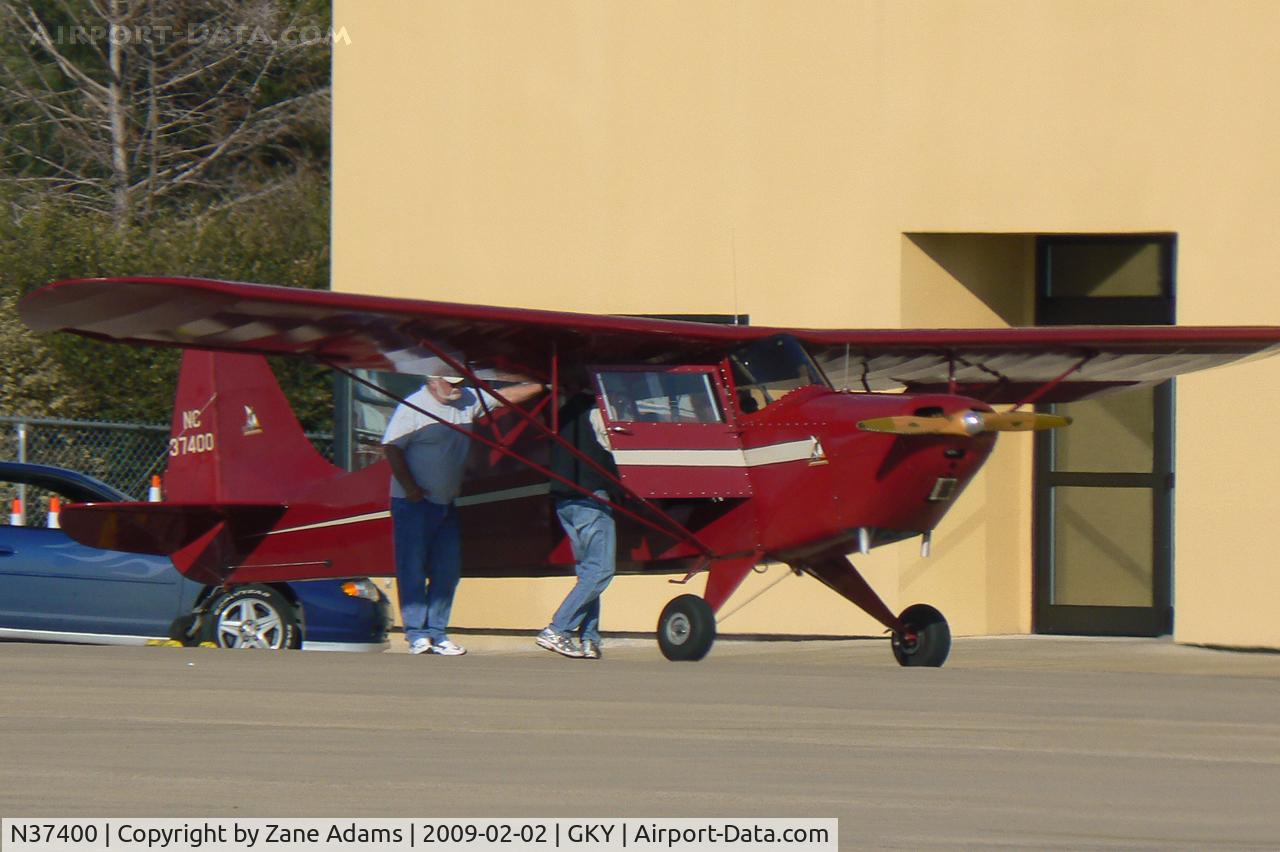 N37400, 1942 Interstate S-1A-65F Cadet C/N 243, At Arlington Municipal