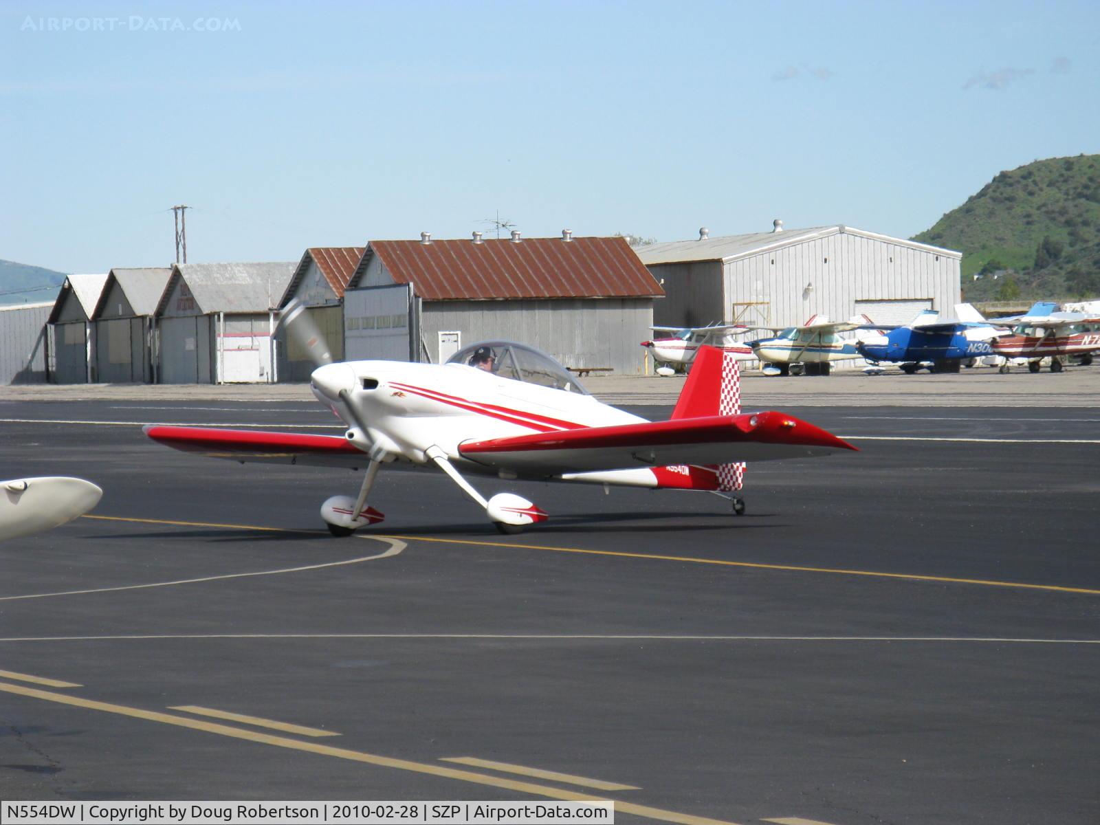 N554DW, 1999 Vans RV-4 C/N 554, 1999 Warne VAN's RV-4, Lycoming O-360-A1D 180 Hp, taxi