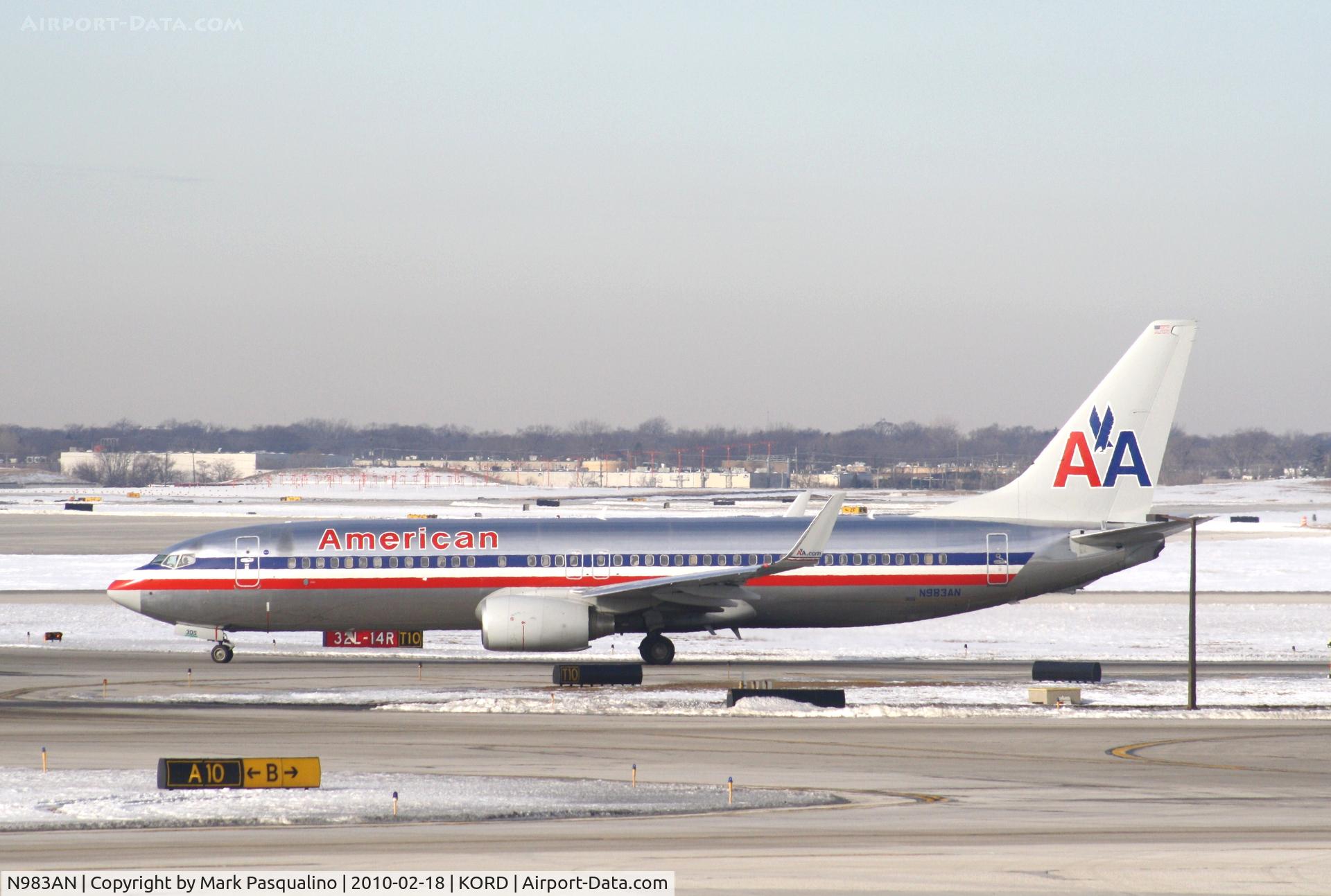 N983AN, Boeing 737-823 C/N 29570, Boeing 737-800