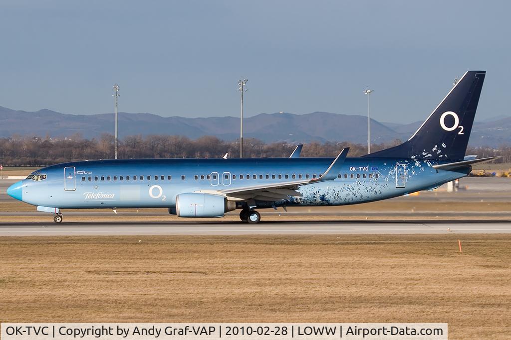 OK-TVC, 2001 Boeing 737-86Q C/N 30278, Travel Service 737-800