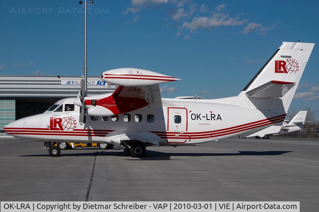 OK-LRA, 1989 Let L-410UVP-E Turbolet C/N 892216, LR Airlines Let 410