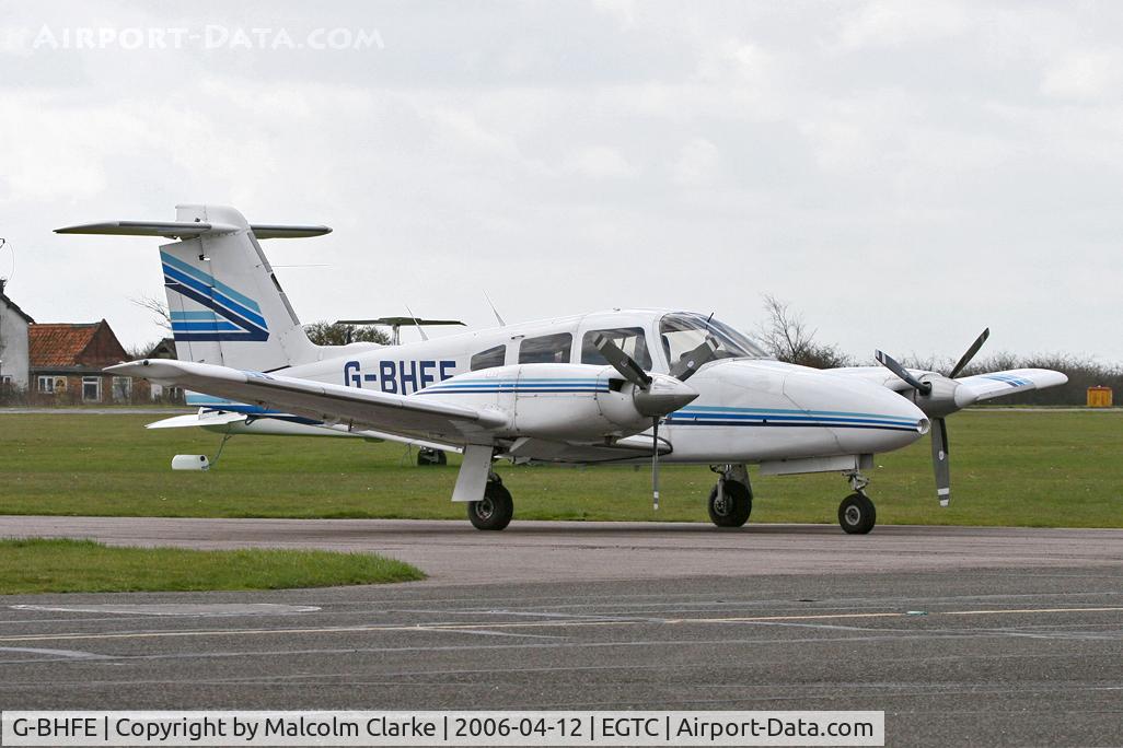 G-BHFE, 1979 Piper PA-44-180 Seminole C/N 44-7995324, Piper PA-44-180 Seminole at Cranfield Airport in 2006.