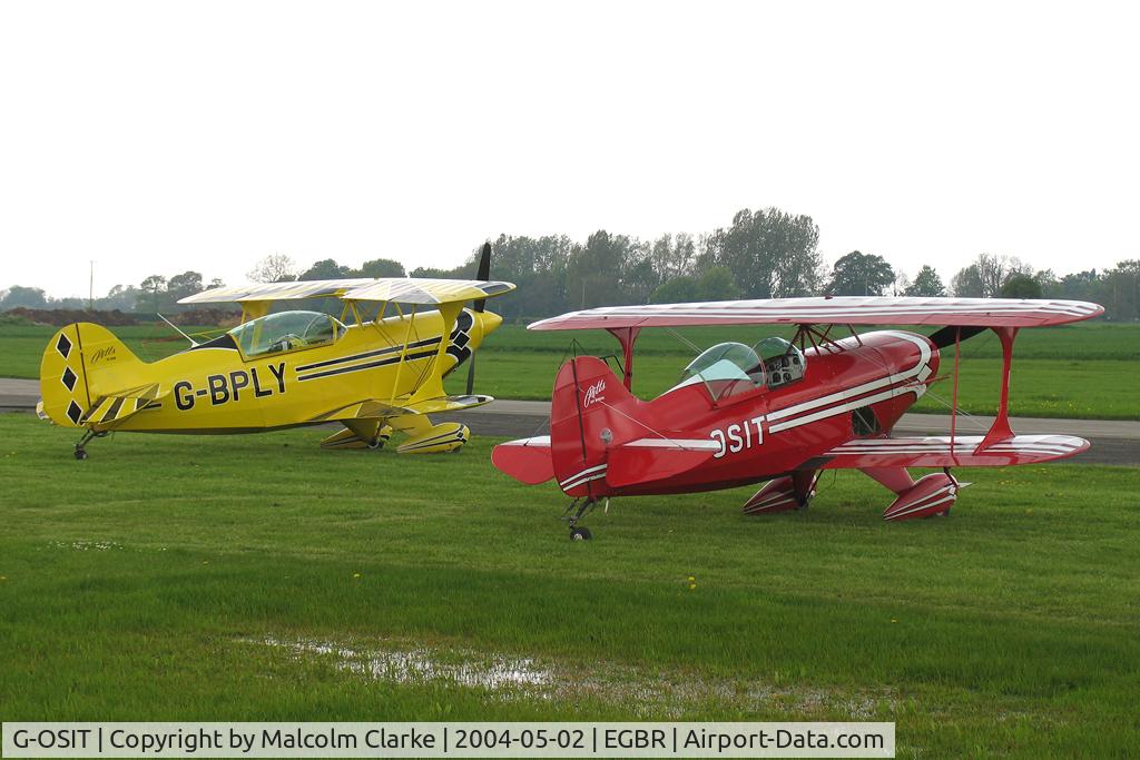 G-OSIT, 1984 Pitts S-1T Special C/N 1023, Pitts S-1T Special at Breighton Airfield's May Fly-In in 2004.