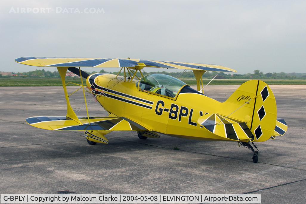 G-BPLY, 1988 Christen Pitts S-2B Special C/N 5149, Christen Pitts S-2B Special at Elvington Airfield, N Yorks in 2004.