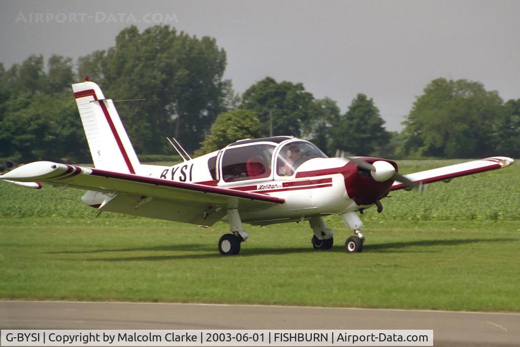 G-BYSI, 1999 PZL-Okecie PZL-110 Koliber 160A C/N 04990081, PZL-Okecie PZL-110 Koliber 160A at Fishburn Airfield, UK in 2003.