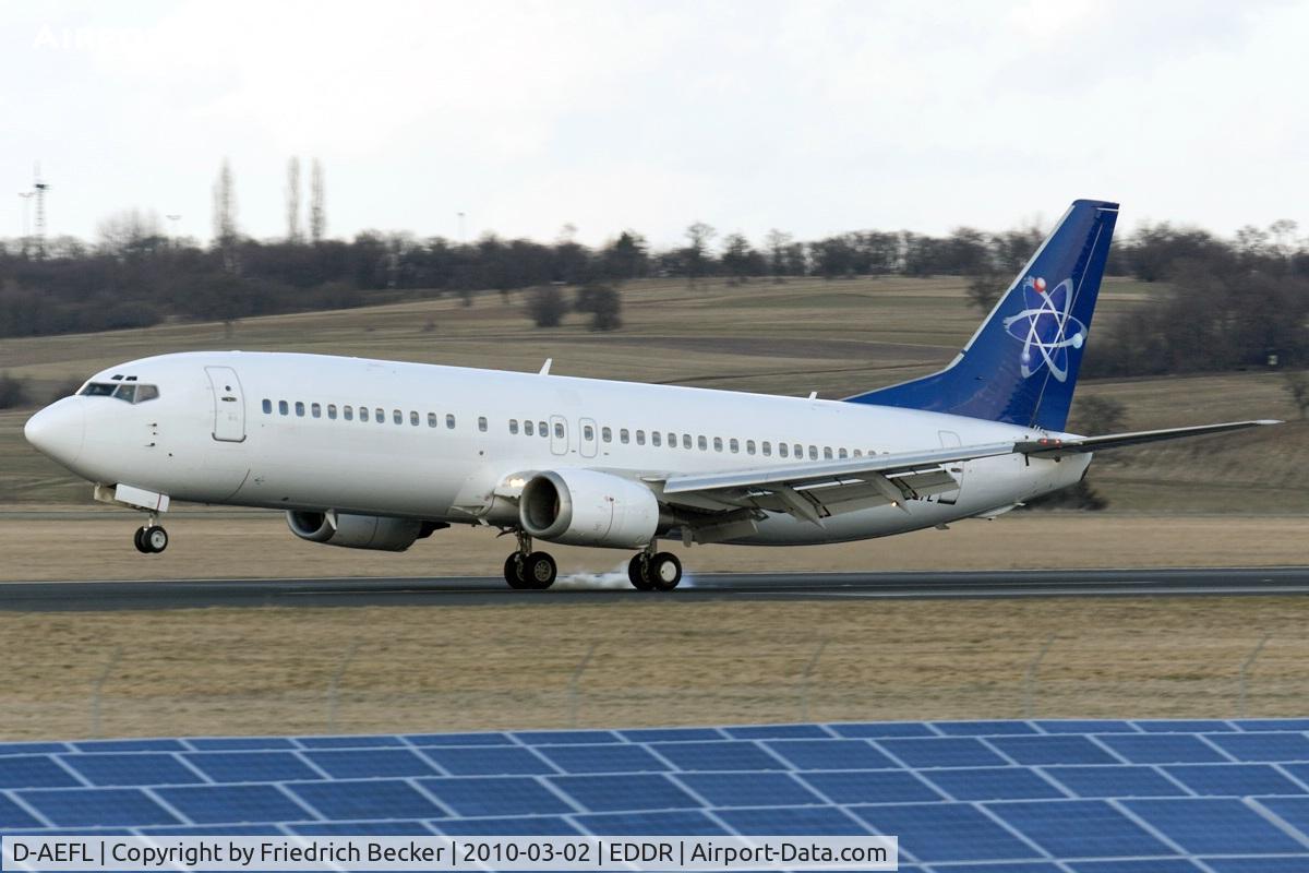 D-AEFL, 1992 Boeing 737-4Y0 C/N 25178, Contact Air ex Futura B737 will be stored at Saarbrücken