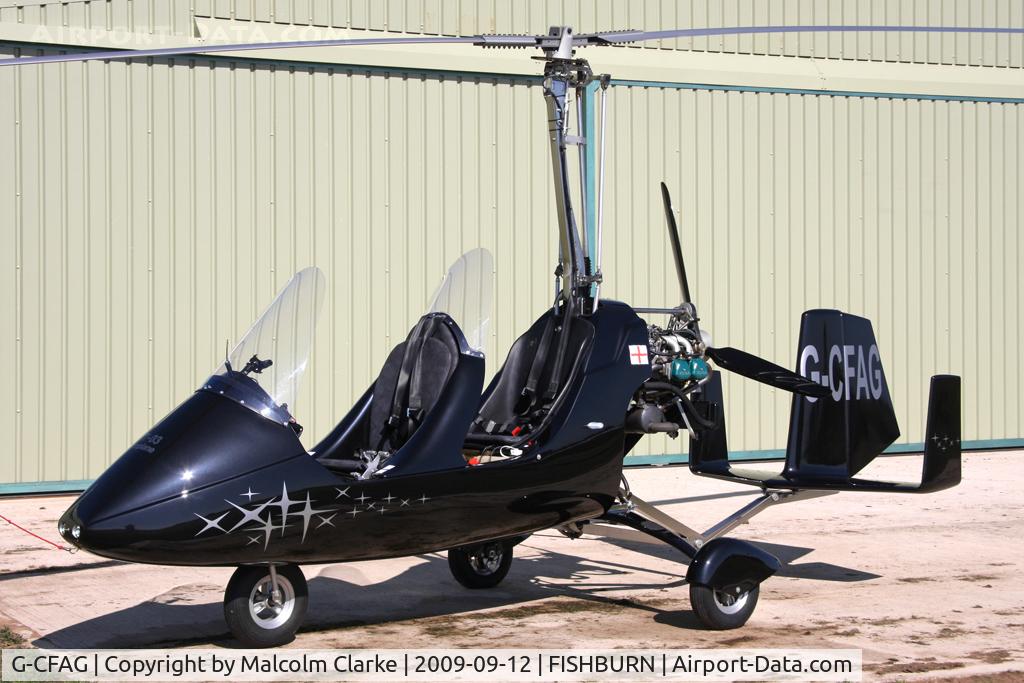 G-CFAG, 2008 Rotorsport UK MT-03 C/N RSUK/MT-03/034, Rotorsport UK MT-03 at Fishburn Airfield, UK in 2009.