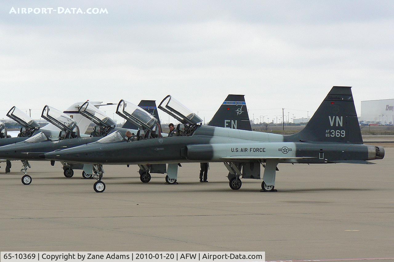 65-10369, 1965 Northrop T-38C Talon C/N N.5783, At Fort Worth Alliance Airport