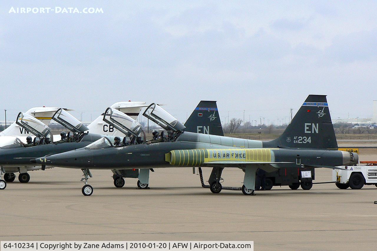 64-10234, 1964 Northrop T-38A Talon C/N N.5663, At Fort Worth Alliance Airport