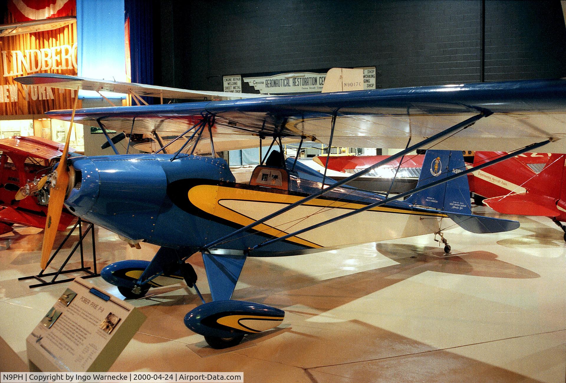 N9PH, 1974 Pober P-9 Pixie C/N 109, Pober Pixie P-9 at the EAA-Museum, Oshkosh WI