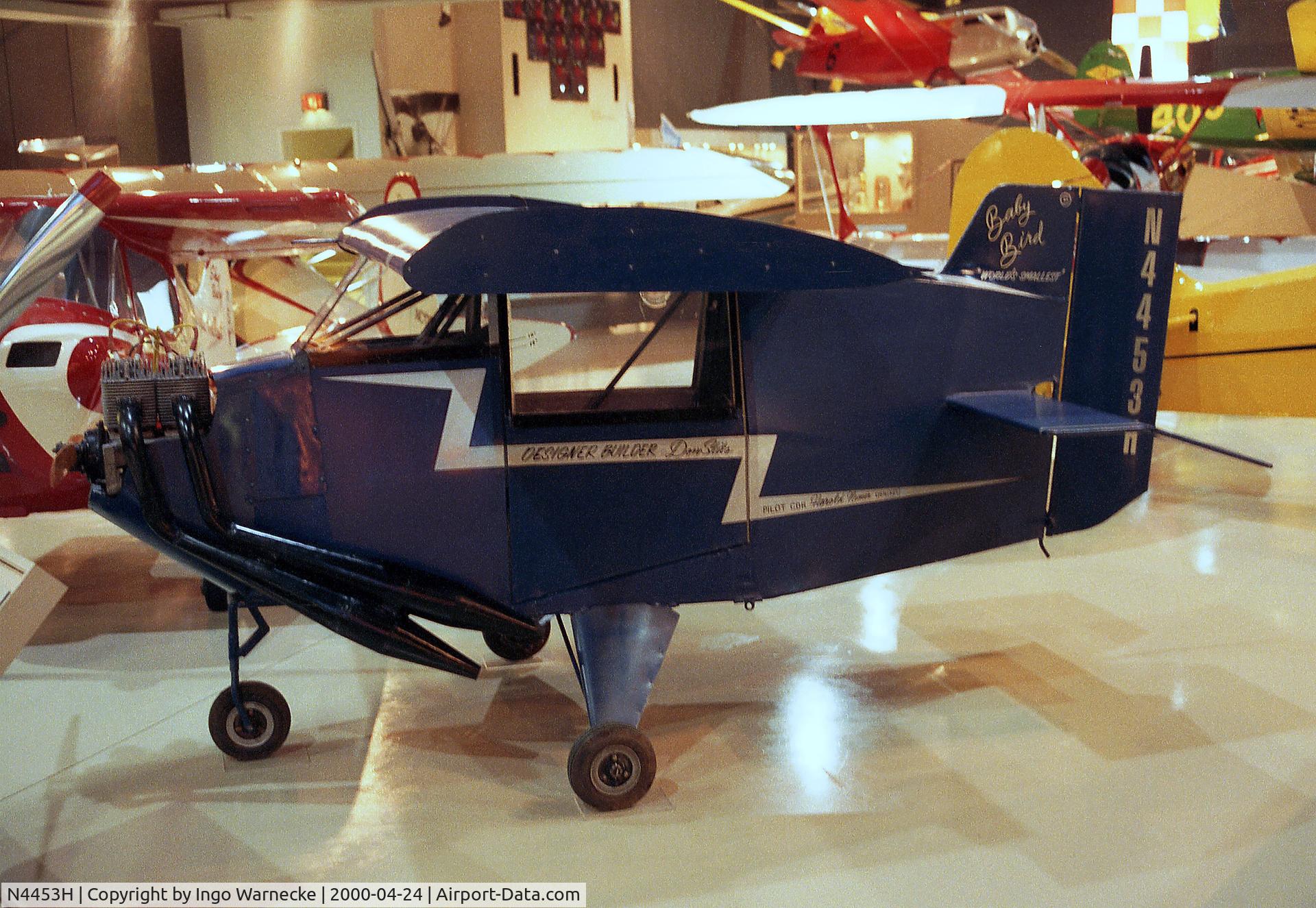 N4453H, 1983 Stits DS-1 C/N 001, Stits DS-1 at the EAA-Museum, Oshkosh WI