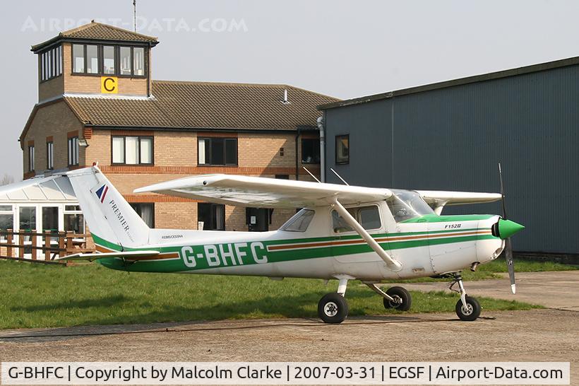 G-BHFC, 1978 Reims F152 C/N 1436, Reims F152 at Peterborough Conington in March 2007.