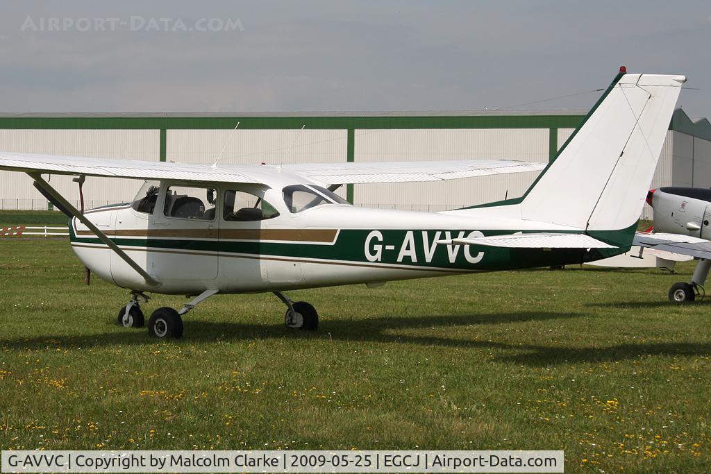 G-AVVC, 1967 Reims F172H Skyhawk C/N 0443, Reims F172H at Sherburn-in-Elmet Airfield in 2009.